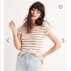 Madewell Marin Sweater Tee in Stripe